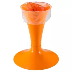 Supporto per sac à poche arancione Ø 20 cm in plastica