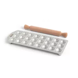 Ravioli-Form rund 4 cm, 24 Ravioli