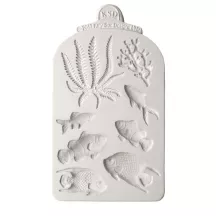 Silicone embosser underwater world