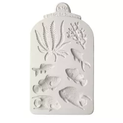 Gaufrage silicone Monde sous-marin