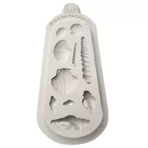 Silicone embosser sea shells