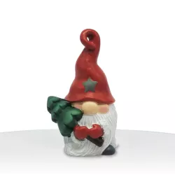 Cake topper Gnomo di Natale