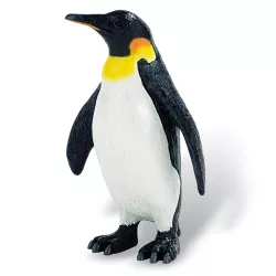 Emperor penguin play figure as a cake topper