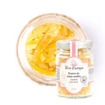 Ecorce de yuzu confite, 35 g
