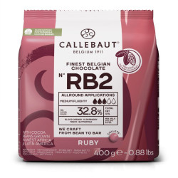 Chocolat Ruby 33,6% 400g - Callebaut