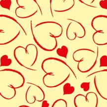 Tatouage en chocolat Amour