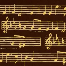 Tatouage de notes de chocolat