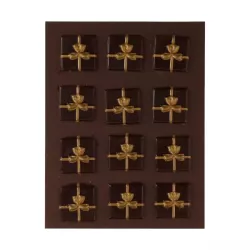 Chocolate decoration gifts, 12 pieces