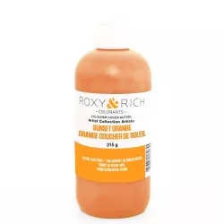 Farbige Kakaobutter Sonnenuntergangs Orange, 315 g