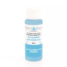 Colored cocoa butter Light blue, highly glittering