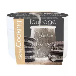 Creamy filling with cookie pieces, 200 g