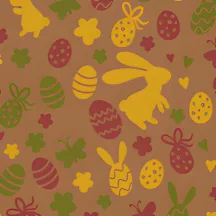 Tattoo aus Schokolade Ostermotiv