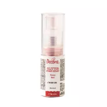 Glitter spray - red