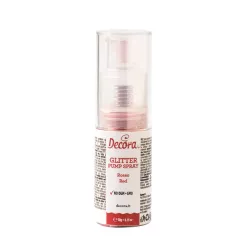 Spray glitterato - rosso