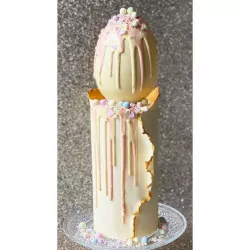 Glassa Drip Cake Rosa Pastello, 315 g
