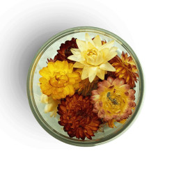 Edible meadow flowers, dried - mix, 15 pieces