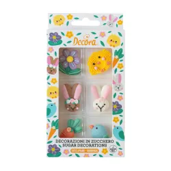 Decorazioni di zucchero per Pasqua