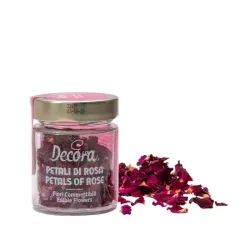Fleurs comestibles - pétales de rose