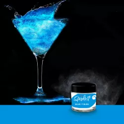 Glitter per cocktail blu