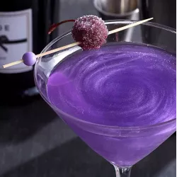 Glitzer für Cocktails Violett 25 Gramm
