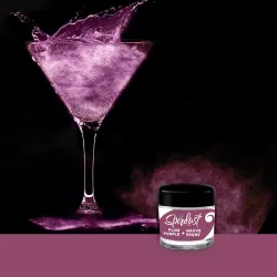 Glitter for cocktails Dark purple