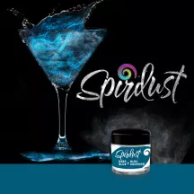 Glitter per cocktail blu scuro