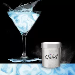 Glitter per cocktail blu perlato 25 grammi