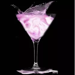 Glitter per cocktail Perlescente Viola 25 grammi