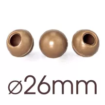 Boules creuses au lait Ø 26 mm, 63 pcs.