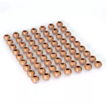Boules de praliné creuses lait Ø 24 mm, 63 pièces