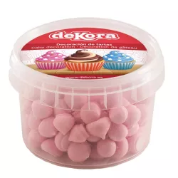 Pot of mini meringues "Pink" - 90g