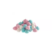 Mix di piccole meringhe colorate