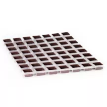 Pralinenschale Carré, dunkel - 63 Stück