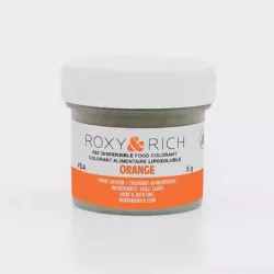 Powder color for chocolate orange, 5g
