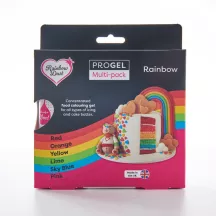 Colorante gel "Progel" - Set Rainbow