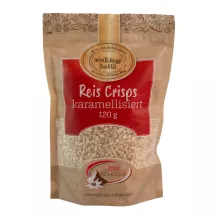 Caramelized rice crisps, 120 g