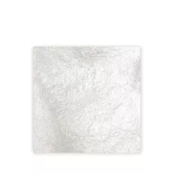 Foglia d'argento commestibile 23 carati - 5 fogli (86 x 86 mm)