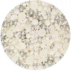 Decorazione Natale Argentato, 50 g