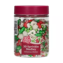 Decorazione Auguri di Natale, 70 g