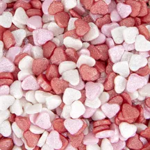 Mini heart sprinkle decor, 55 g