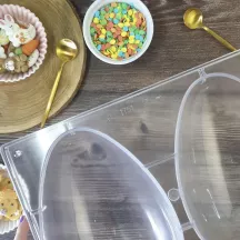 Scatter decor eggs and nonpareils colorful