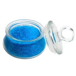 Blauer Himbeer-Zucker für Zuckerwatte, 160 g