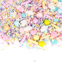 Crumble pastel nuageux, 90 g