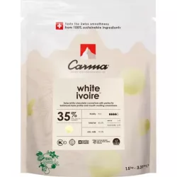 White chocolate white ivoire 35% 1.5 kg - Carma