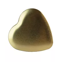 Guetzlidose Herz Gold, 123 x 120 x 30 mm