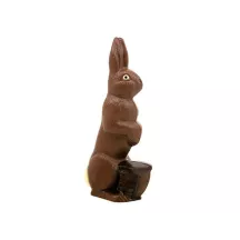 Schokoladengiessform Osterhase mit Korb, klein