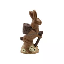 Chocolate mold bunny with stick