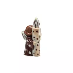 Polycarbonate chocolate mold angel with candle