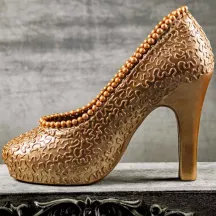 High-Heel-Schokoladenform, gross