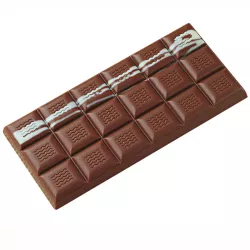 Mold for classic chocolate bars, 3 pieces